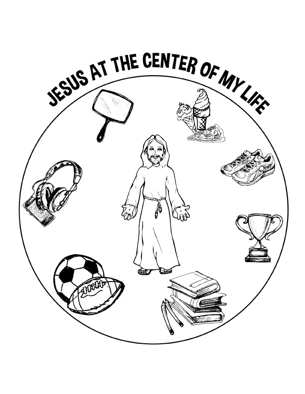 Jesus the Center Poster 01